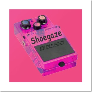 Shoegaze Guitar Dream Pop Pedal Posters and Art